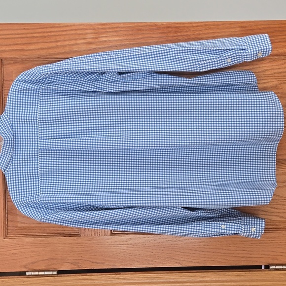 Vineyard Vines Classic Fit Tucker Shirt Blue White Casual Button Down XL - Picture 2 of 7